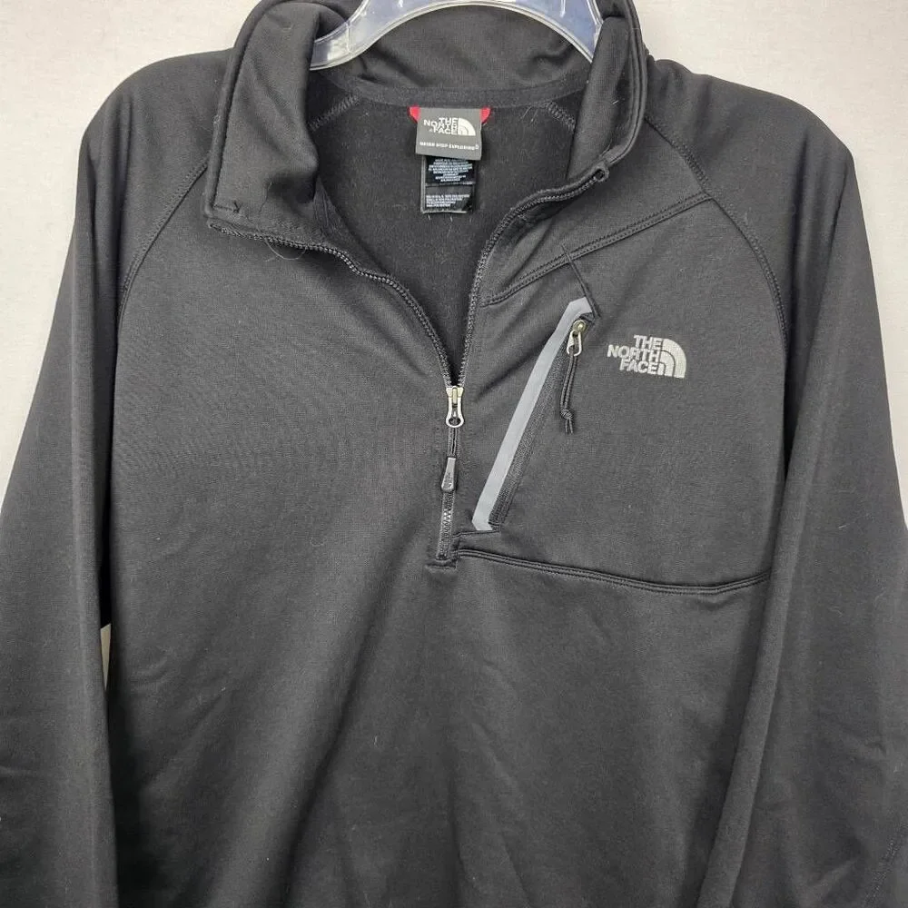The North Face Men’s Large Black Quarter Zip Pullover